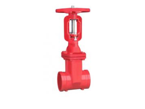 上海Z81X-16溝槽明桿彈性座封閘閥